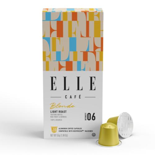 日本製ELLE CAFE 麻100% カフェ風 ハウスウェア ユニセックス Amazon.com: ELLE Cafe© Blonde Espresso Coffee Pods - 10 Count